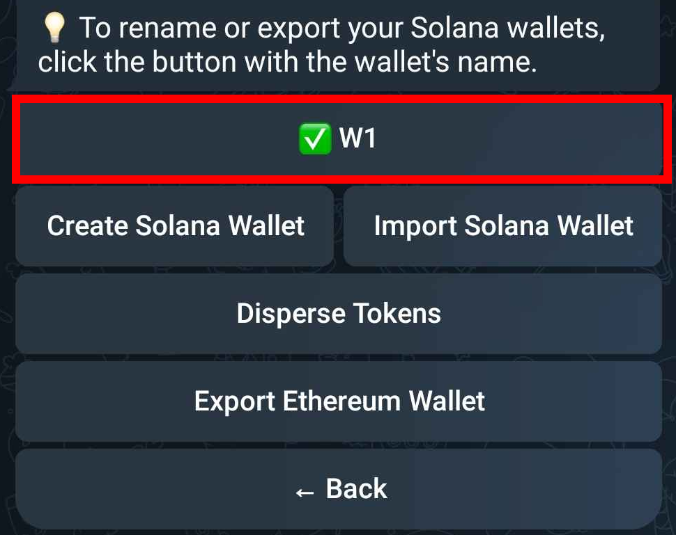 Choose your Solana wallet