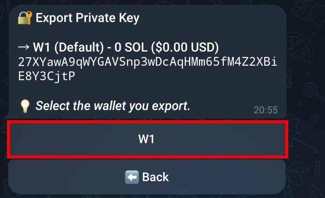 Select your Wallet